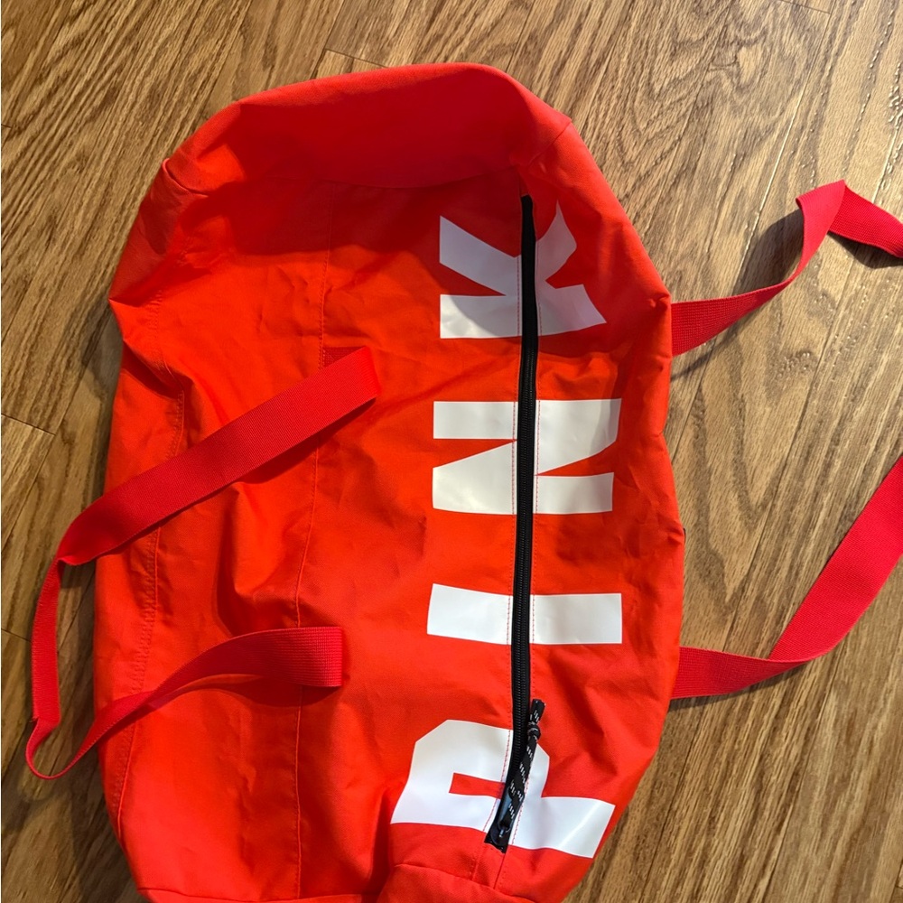 Red PINK Duffle Bag